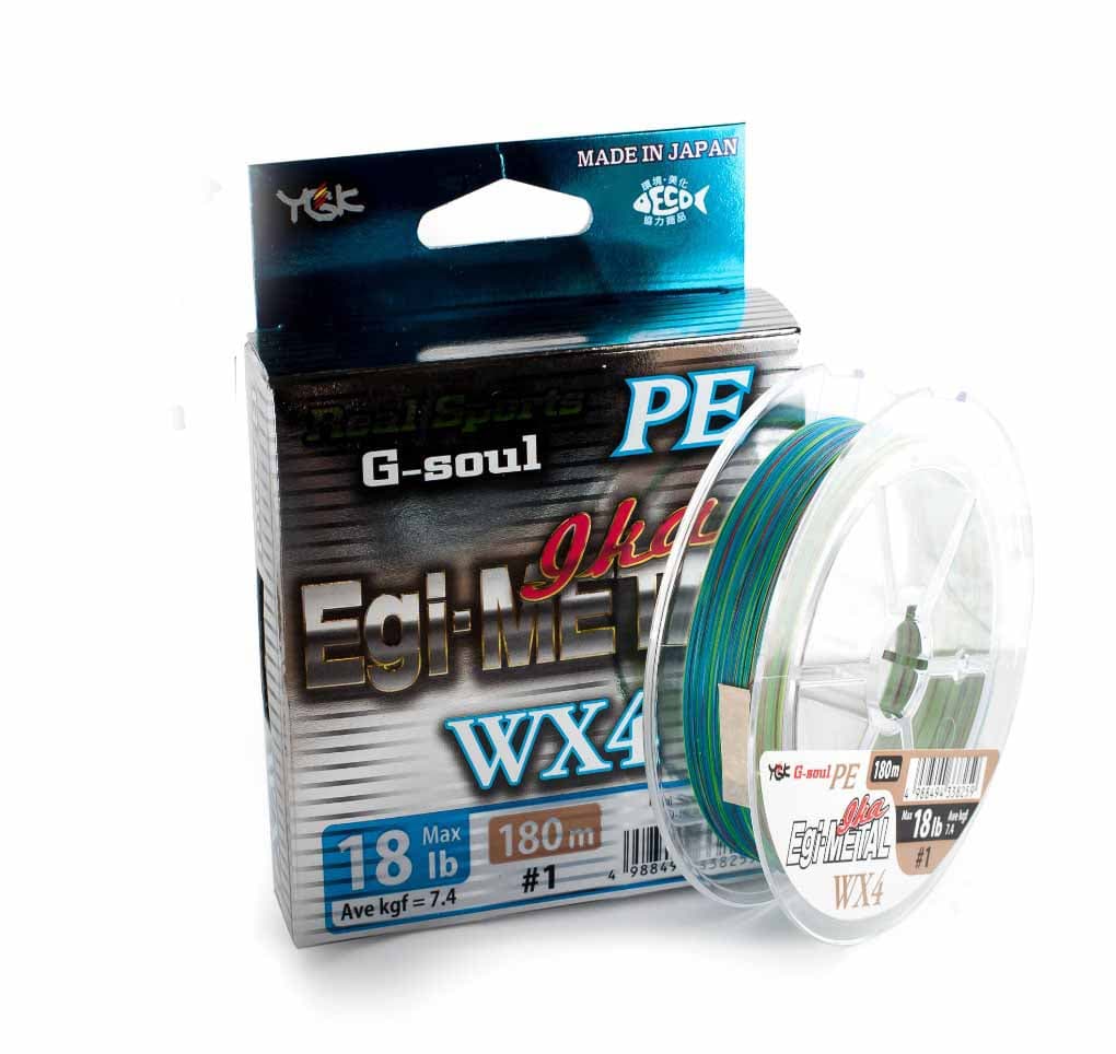Шнур плетений YGK G-Soul EGI Metal