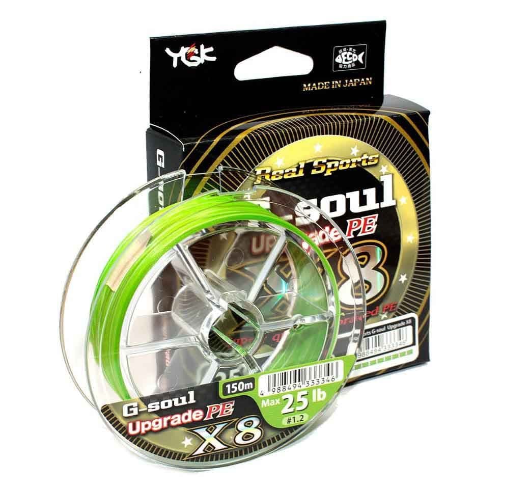 Шнур плетений YGK G-Soul x8 Upgrade